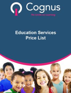 Cognus Education Services Price List for schools